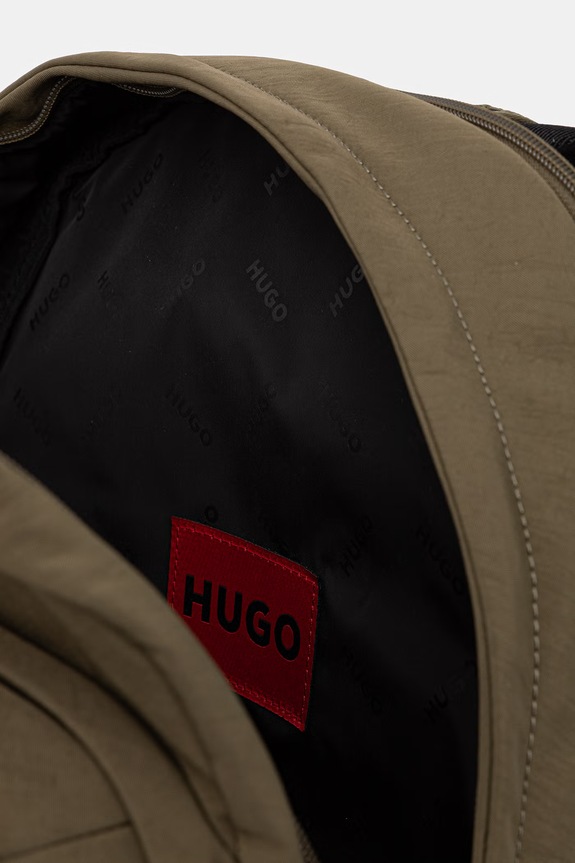 HUGO nahrbtnik za prenosnik moški AYDEN_Backpack 50563572 zelena