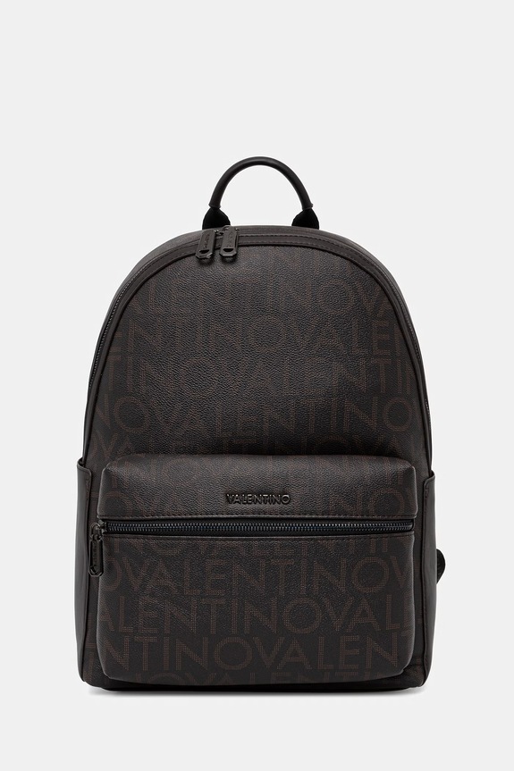 Valentino Bags plecak miejski męski z imitacji skóry KING RE brązowy VBS9RQ01