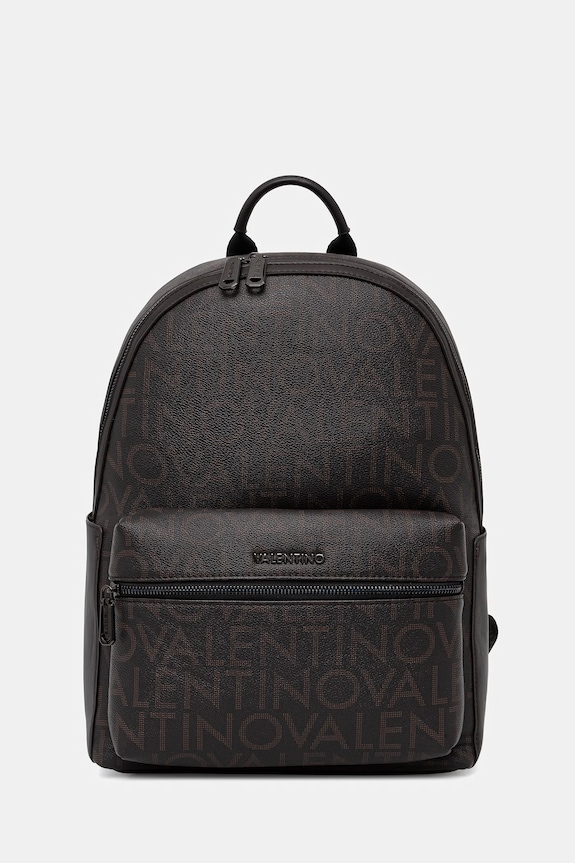 Valentino Bags plecak miejski męski z imitacji skóry KING RE brązowy VBS9RQ01