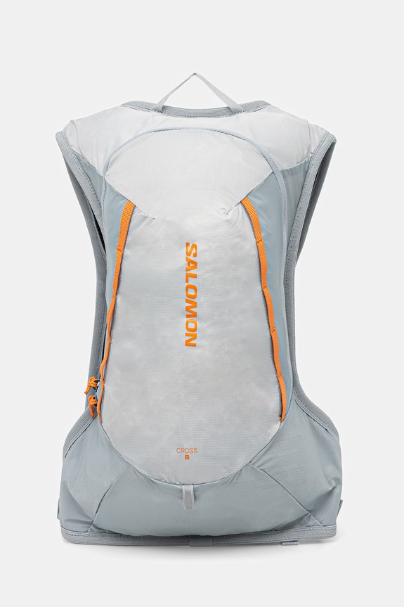 Salomon plecak CROSS 8 nie mieści A4 szary LC2856800