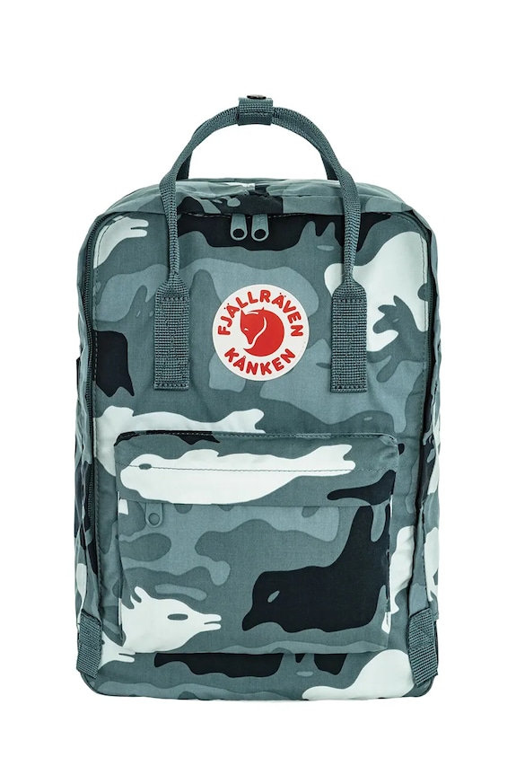 Fjallraven rucsac Kanken Graphics incape in A4 turcoaz F23200359