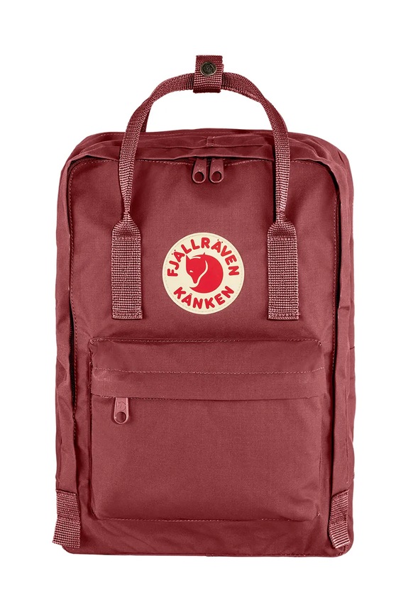 Ruksak Fjallraven Kanken Laptop 13" jednofarebný červená F23523