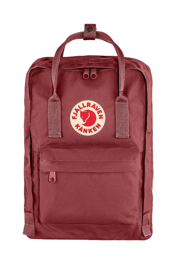 Ruksak Fjallraven Kanken Laptop 13" jednofarebný červená F23523