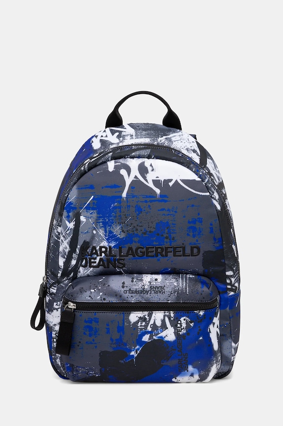 Karl Lagerfeld Jeans rucsac cu modele gri B1M30129