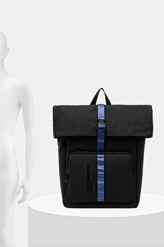 Ruksak Karl Lagerfeld Jeans B1M30146 crna