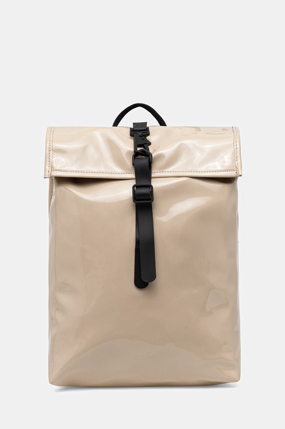 Ruksak Rains 13330 Rolltop Rucksack Mini W3 jednofarebný béžová 13330.149