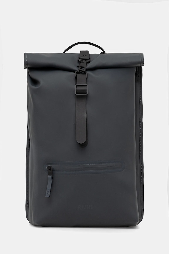 Ruksak Rains 13320 Rolltop Rucksack W3 jednofarebný sivá 13320.153