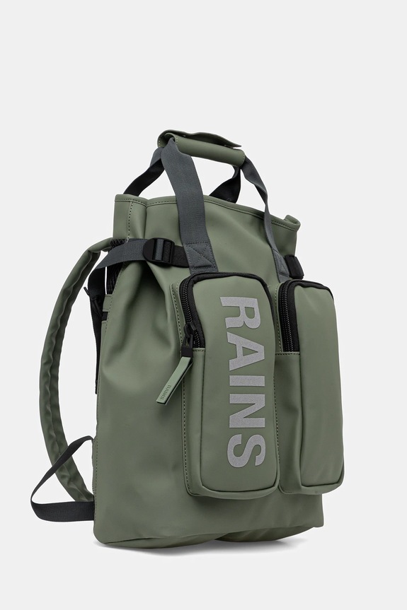 Ruksak Rains 14240 Texel Tote Backpack W3 14240.145 zelená SS26