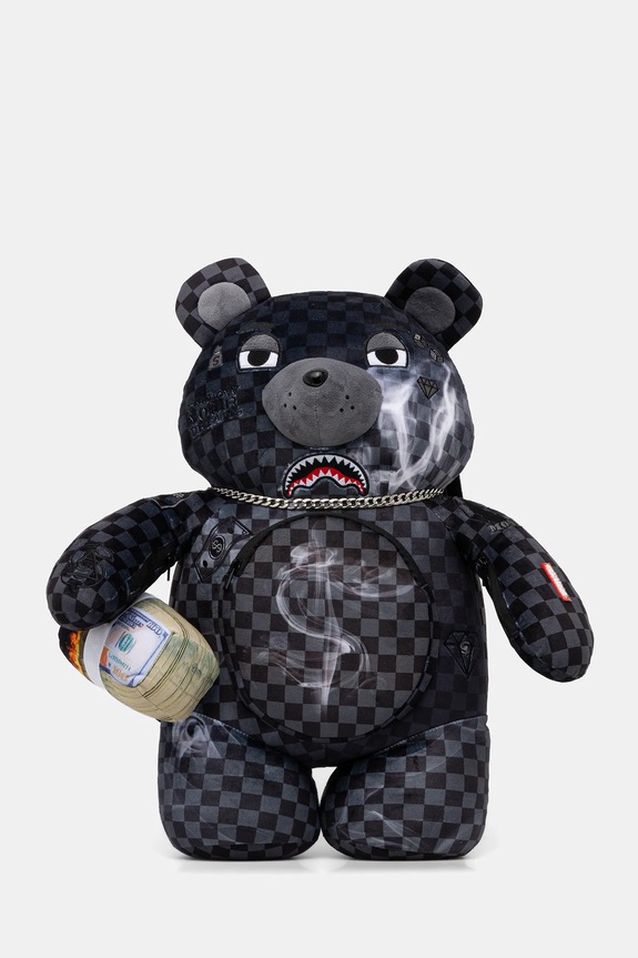 Sprayground plecak nie mieści A4 czarny 910B8224NSZ