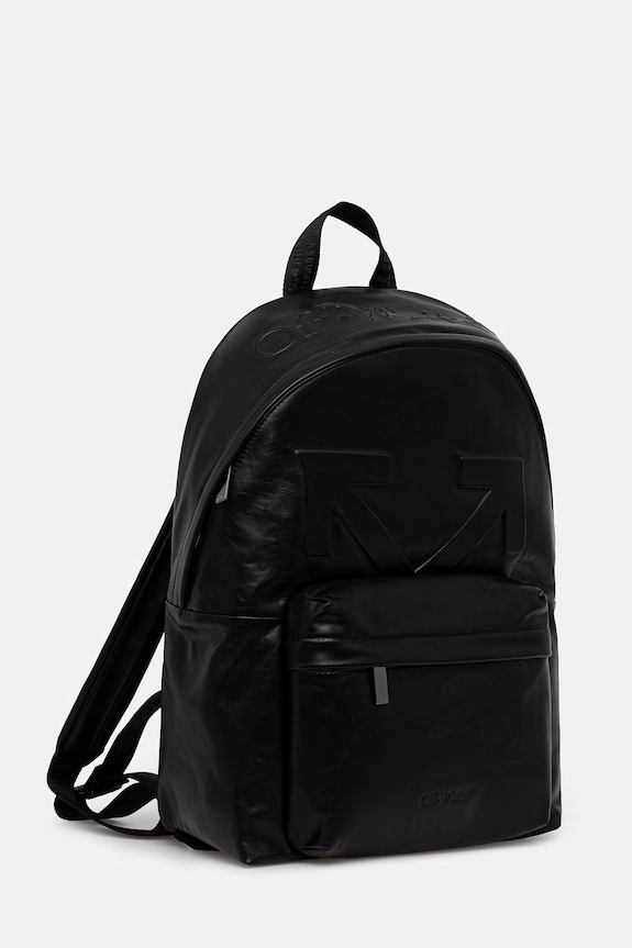 Off-White Heritage раница от кожа OMNB126S26LEA001 черен SS26