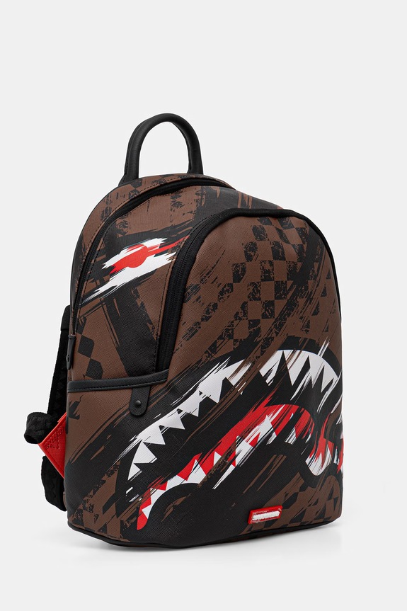 Sprayground rucsac de oraș de damă cu imitație de piele 910B8964NSZ maro SS26
