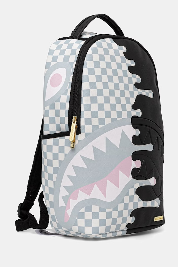 Sprayground plecak z imitacji skóry 910B8758NSZ biały SS26