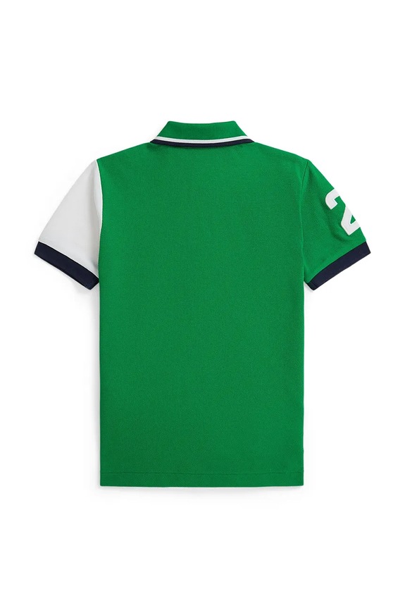 Polo Ralph Lauren polo bawełniane dziecięce 322A96603001 zielony SS26