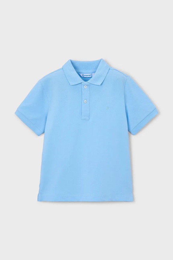 Pamučna polo majica Mayoral pamuk plava 150.5A.Mini.PPY2