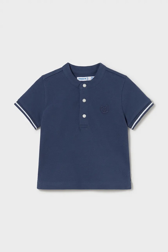 Detské polo tričko Mayoral s elastanom tmavomodrá 1106.3A.Baby.PPY2