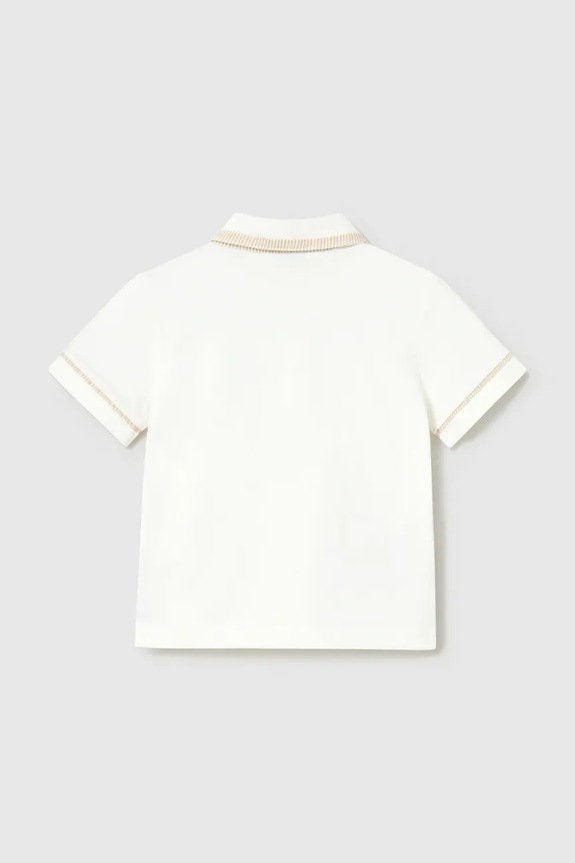 Дитяче поло Mayoral 1107.3B.Baby.PPY2 бежевий SS26