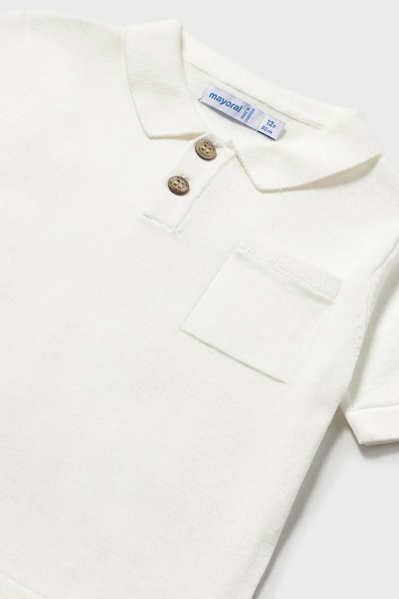 Băieți Mayoral tricou polo copii 1109.3C.Baby.PPY2 bej