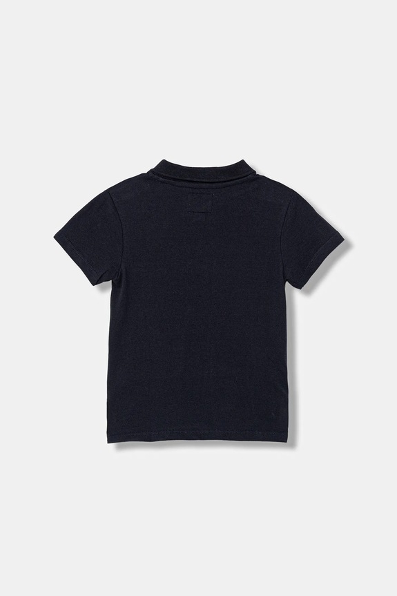 Guess polo bawełniane N6RP02.KADZ4.PPY2 granatowy SS26