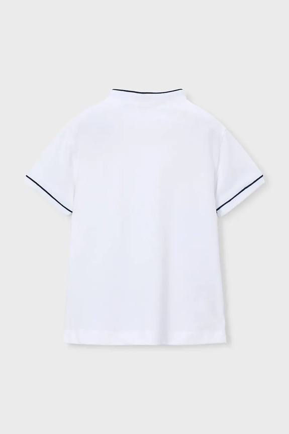 Dětské polo tričko Mayoral 3102.5B.Mini.PPY2 bílá SS26