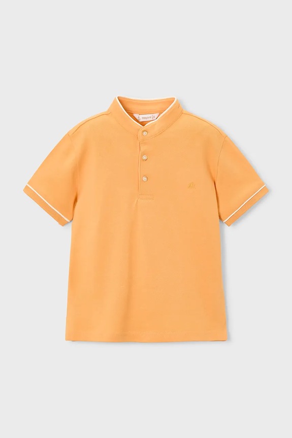 Dětské polo tričko Mayoral 3102.5B.Mini.PPY2 oranžová SS26
