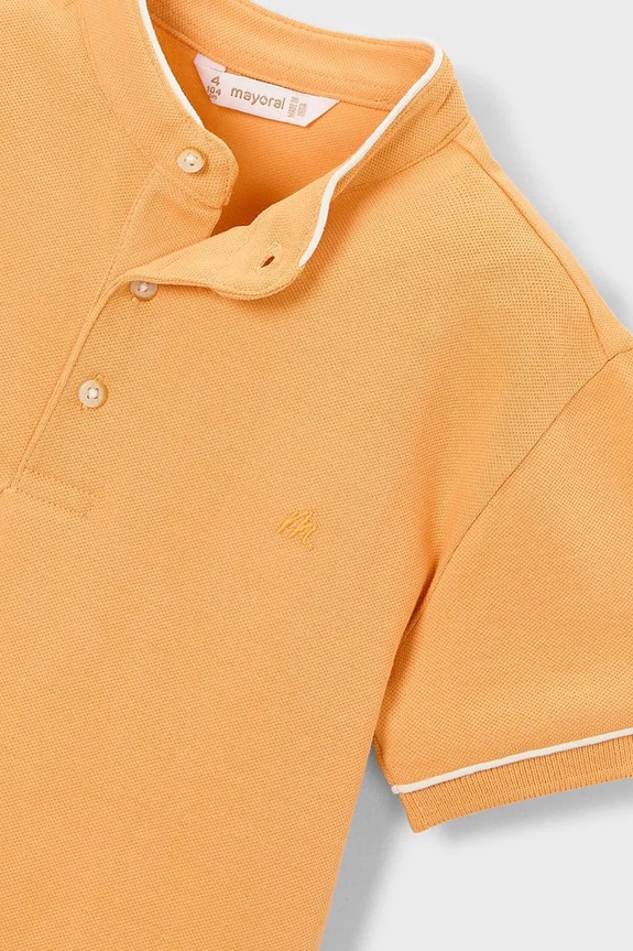 Dětské polo tričko Mayoral oranžová 3102.5B.Mini.PPY2