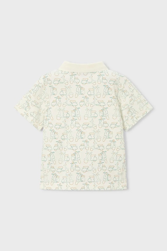 Dječaci Pamučna polo majica Mayoral 3104.5C.Mini.PPY2 bijela