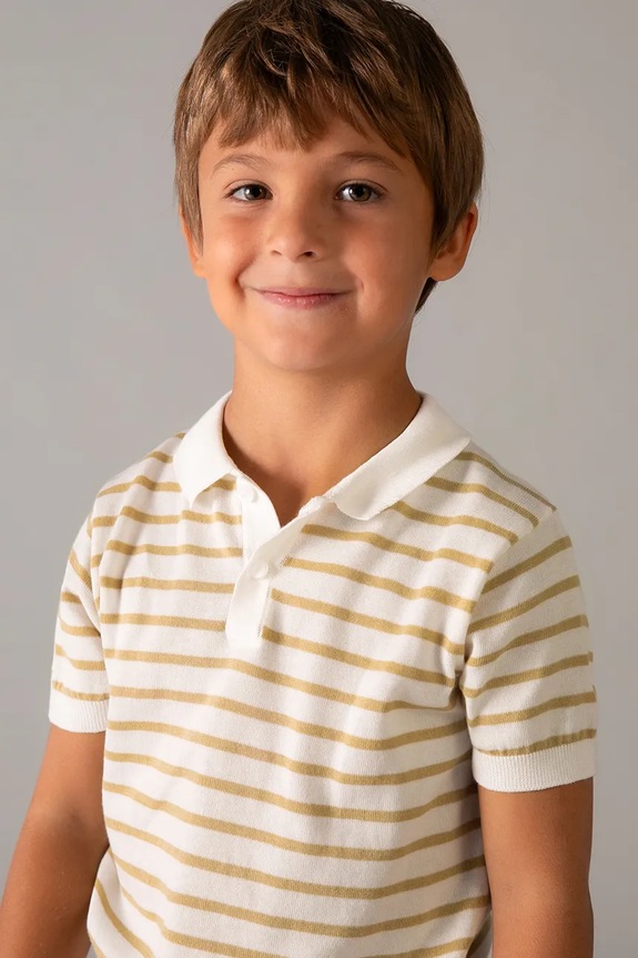 Dječja polo majica Mayoral 3106.5C.Mini.PPY2 bež