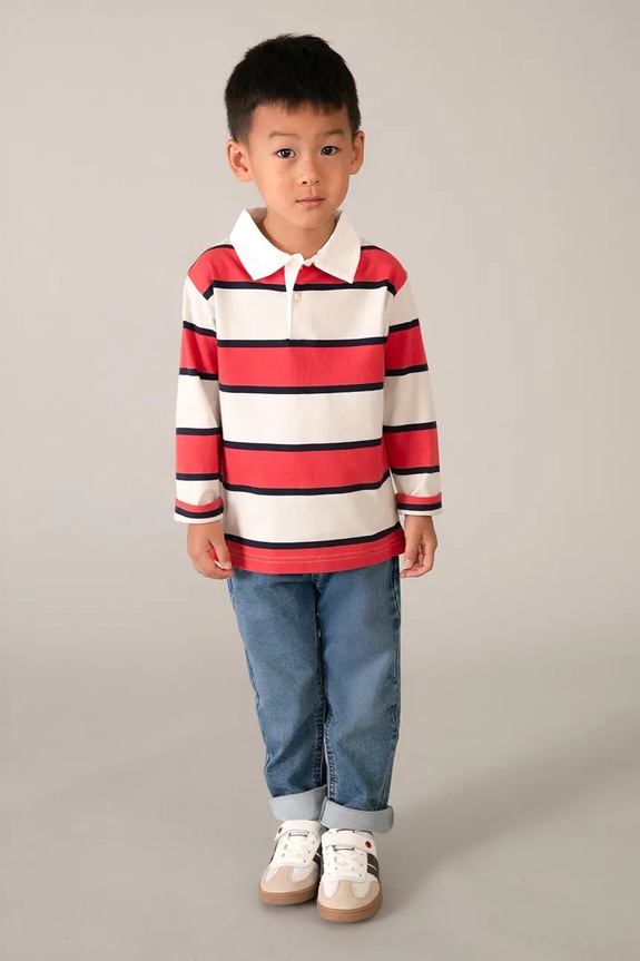 Mayoral longsleeve din bumbac pentru copii 3111.5E.Mini.PPY2