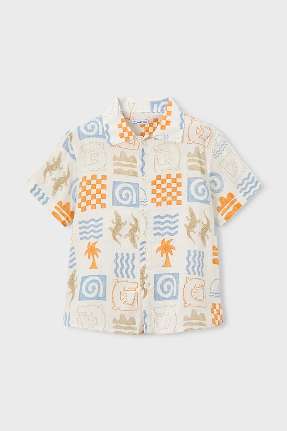 Mayoral gyerek póló mintás bézs 3115.5D.Mini.PPY2