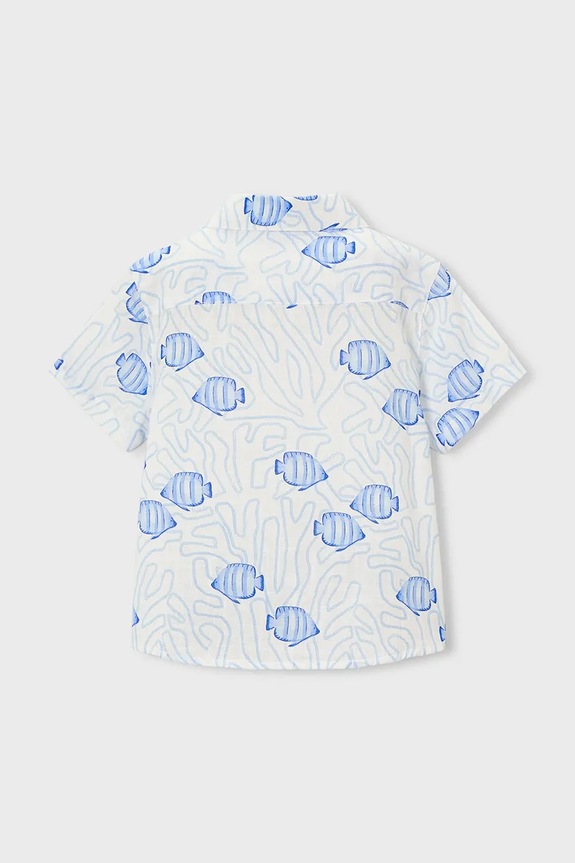 Αγορίστικα Παιδικό πουκάμισο πόλο Mayoral 3115.5D.Mini.PPY2 μπλε