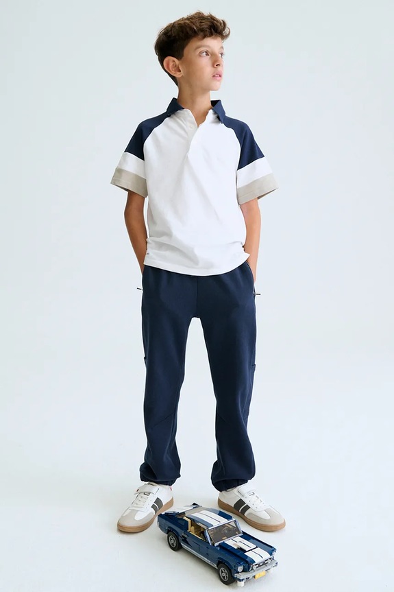 Mayoral polo dziecięce 6165.7D.Junior.PPY2 biały