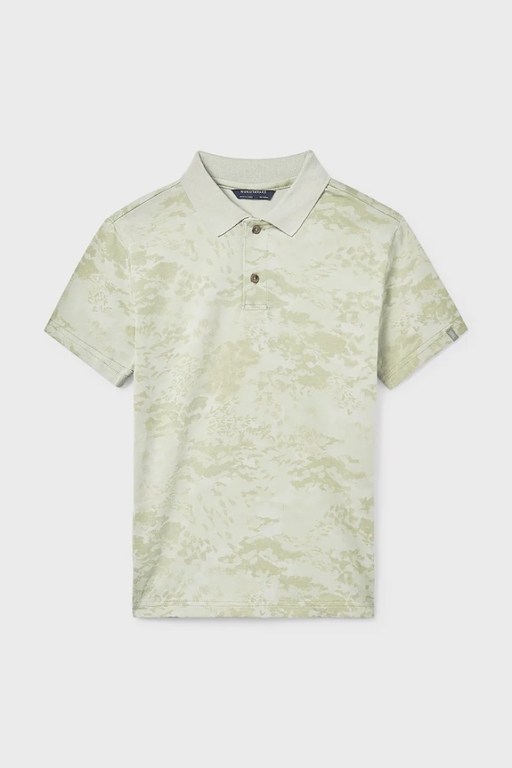 Otroški polo Mayoral Z elastanom zelena 6169.7G.Junior.PPY2