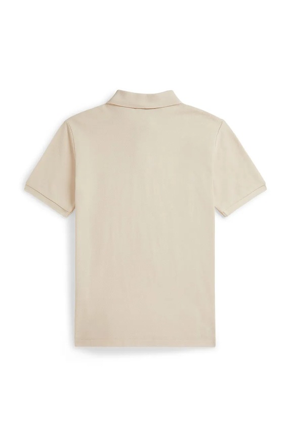 Polo Ralph Lauren polo bawełniane dziecięce 323703632507 beżowy SS26