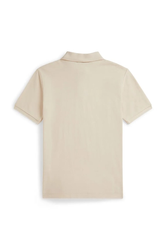 Polo Ralph Lauren polo bawełniane dziecięce 323703632507 beżowy SS26