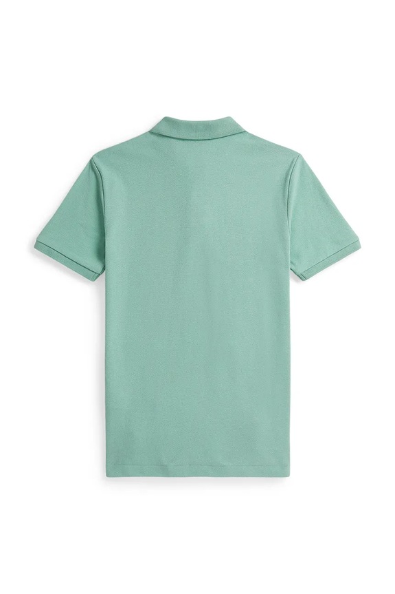 Polo Ralph Lauren polo bawełniane dziecięce 323703632508 turkusowy SS26