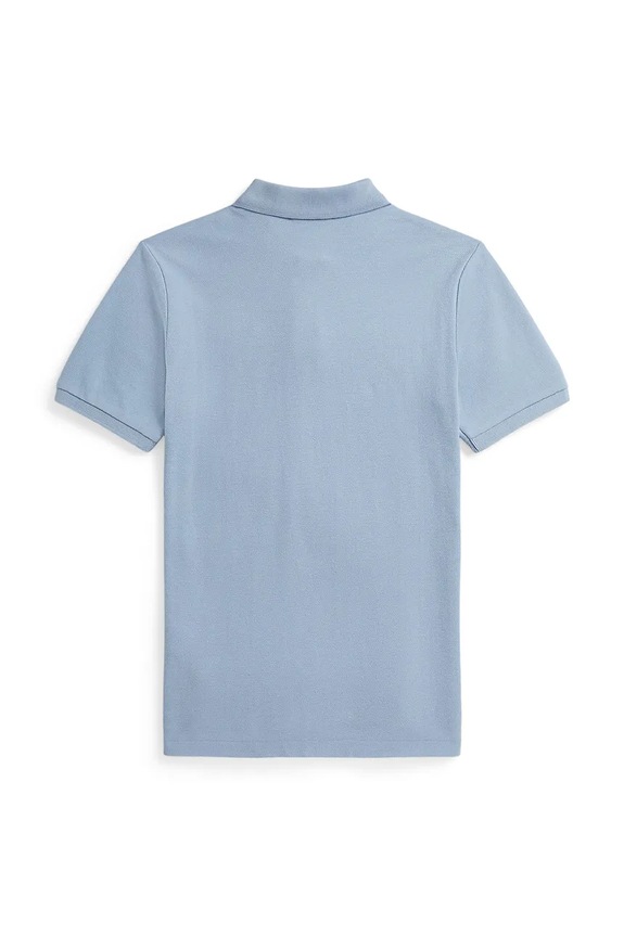 Polo Ralph Lauren polo bawełniane dziecięce 323703632510 niebieski SS26