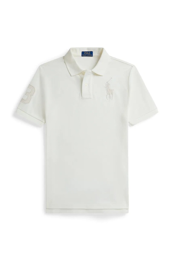 Polo Ralph Lauren polo bawełniane dziecięce bawełna biały 323703635506