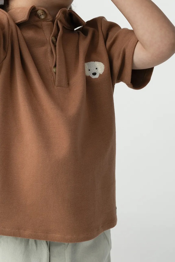 Dječja polo majica Donsje Wouti Shirt Golden Retriever 4098703.98.116