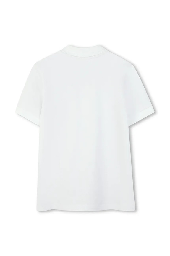 Dětské polo tričko HUGO G01186.102.108 bílá SS26