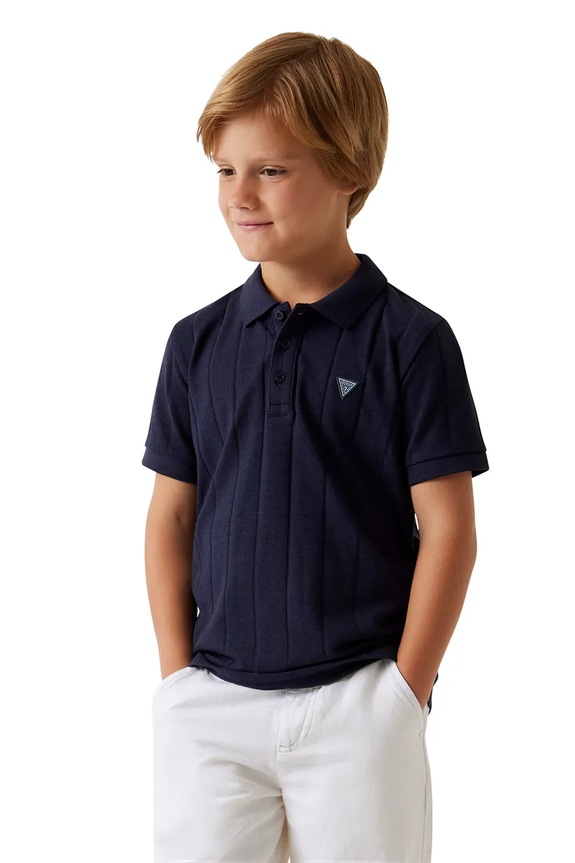Guess polo dziecięce granatowy L6GP02.KF721.PPY2.M