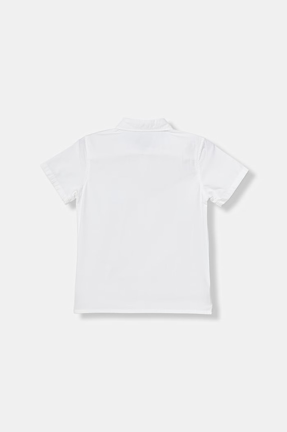 Guess košeľa detská bavlnená N6GH04.WBHQ1.PPY2.M biela SS26
