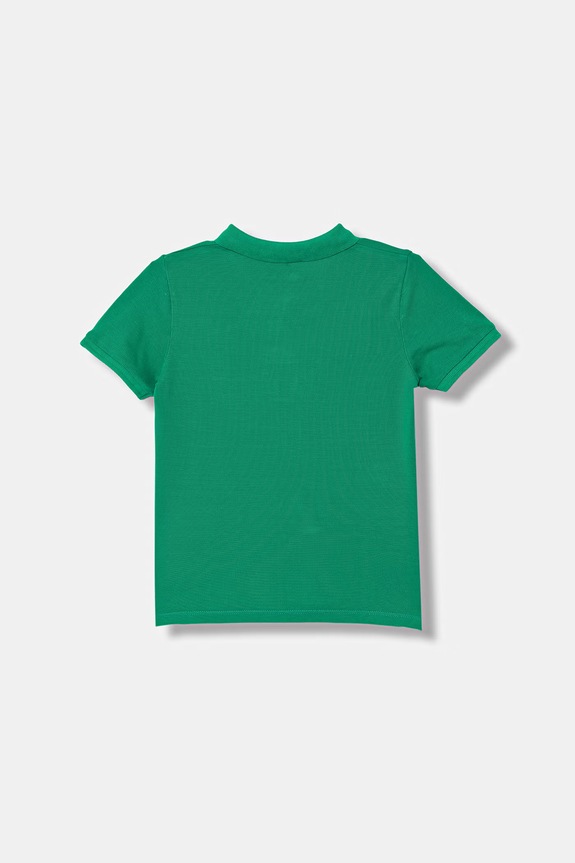 Guess polo pentru copii bumbac N6GP01.K9WF4.PPY2.M verde SS26
