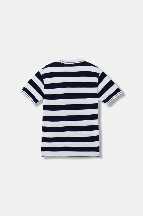 United Colors of Benetton polo dětské bavlněné 37JJC3023.G.Stagionale námořnická modř SS26