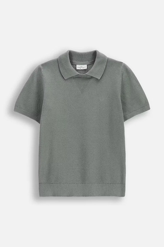 Coccodrillo polo za djecu od pamuka zelena WC6172101EJB