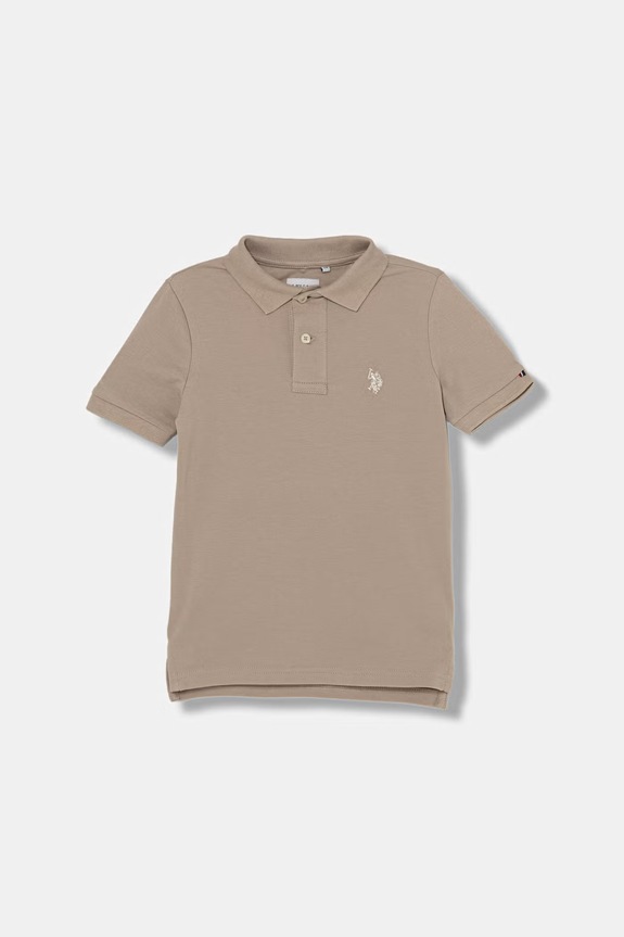 U.S. Polo Assn. polo da uomo in cotone USP3312 blu navy SS26