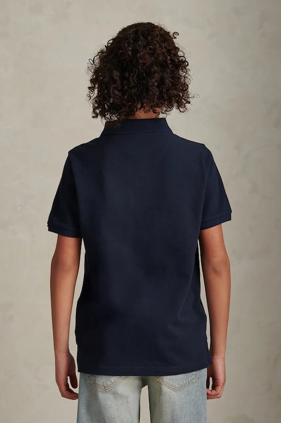 U.S. Polo Assn. πόλο ανδρικό βαμβακερό USP3312 σκούρο μπλε SS26