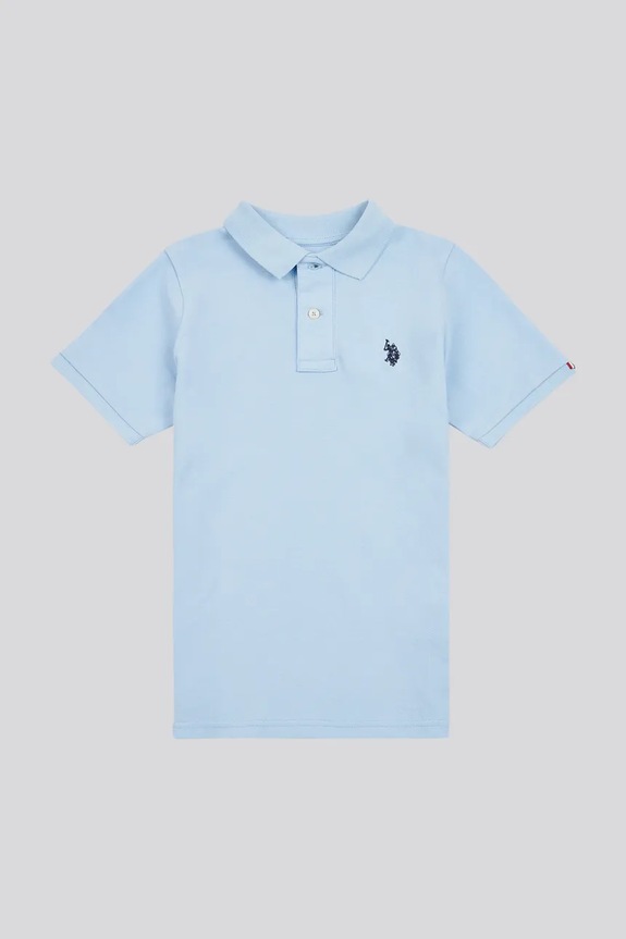 U.S. Polo Assn. πόλο παιδικό βαμβακερό USP2369 μπλε SS26