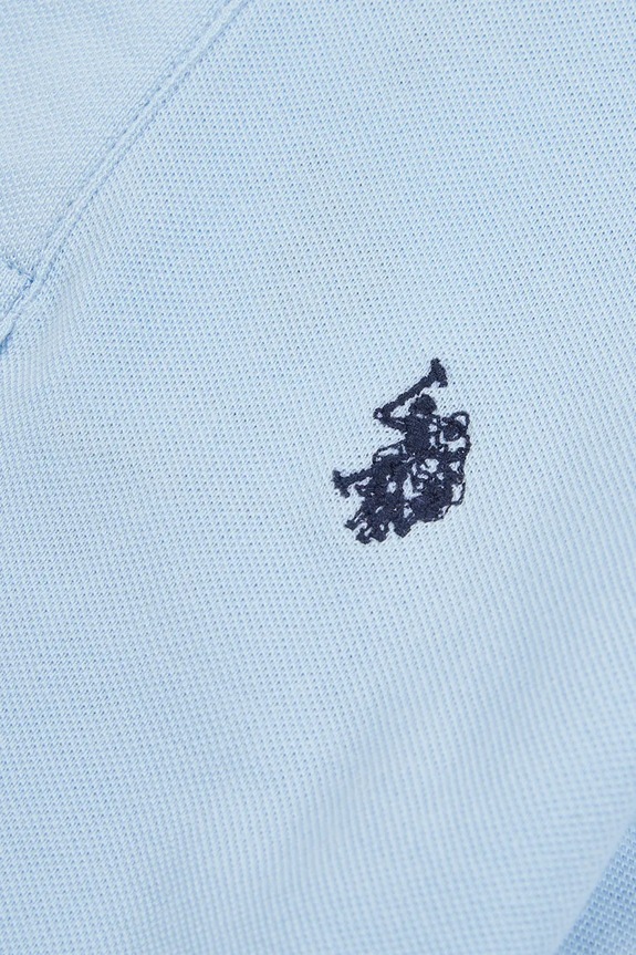 U.S. Polo Assn. πόλο παιδικό βαμβακερό μπλε USP2369
