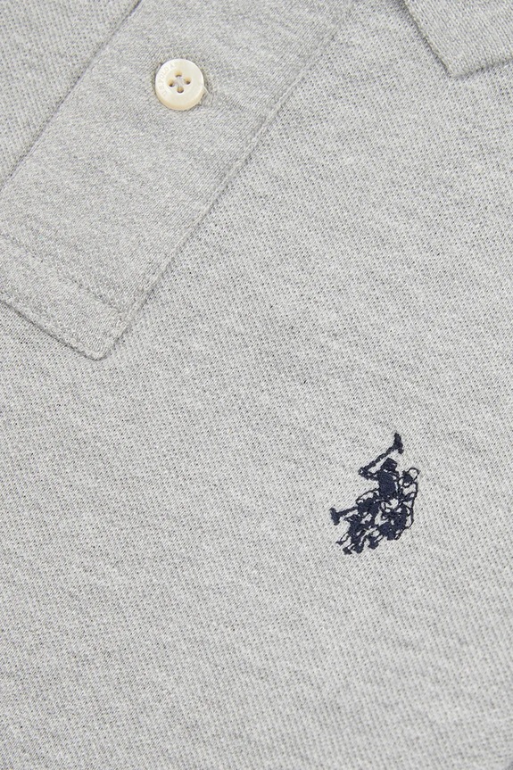 U.S. Polo Assn. πόλο παιδικό βαμβακερό γκρί USP2369