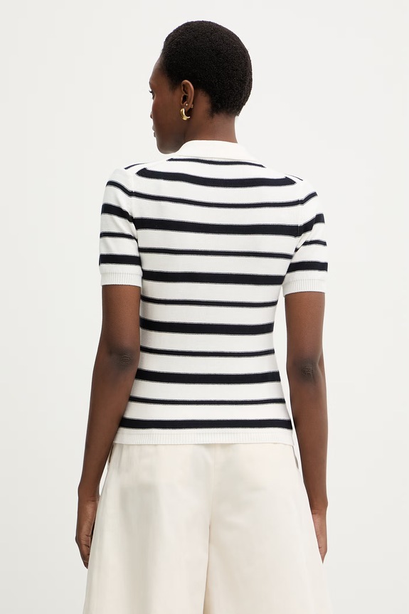 Ruházat MM by Max Mara poló CARIOCA 2616361137600 fehér